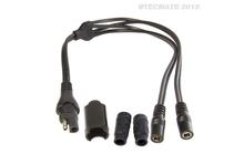 Y-Splitter, SAE auf 2x Hohlstecker-Kupplung (No.35)
