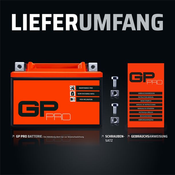 Motorcycle Battery Gel 12 V 12 Ah (51213/CB12AL) – Alternative - View #8