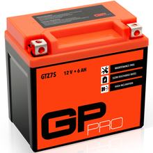 GP-PRO Gel-Batterie 12V 6Ah GTZ7S Quad ATV Batterie / Motorradbatterie, wartungsfrei versiegelt vorgeladen ähnlich YTZ7S / CTZ7S / YTZ7S-4 / TTZ7S-B / 50602