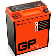 GP-PRO Gel-Batterie 12V 12Ah GB12A-A Motorradbatterie, wartungsfrei versiegelt vorgeladen ähnlich YB12A-A / YB12A-B / 51211 / CB12A-A / EB12A-A
