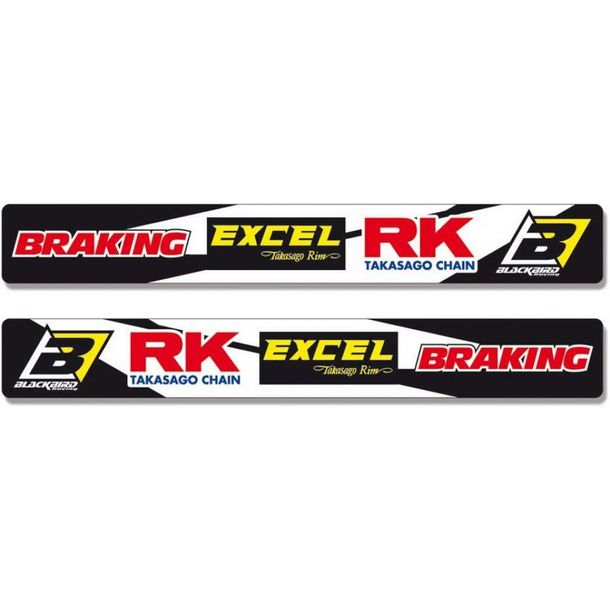 Blackbird Racing 5007 universele sticker met sponsorlogo