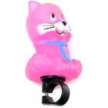 V Bike 7990 kattenbeltoeter, roze voor kinderfietsen