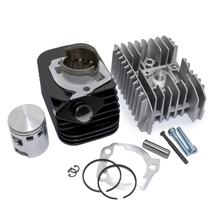 Zylinder Kit Pinasco EVOTEN 60ccm 42mm SP.12 5P schwarz für Piaggio Ciao SI / Bravo / CBA (inkl. Zylinderkopf)