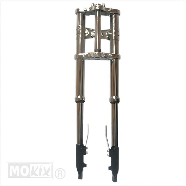 Fourche EBR, chromée pour Peugeot 103 / MBK