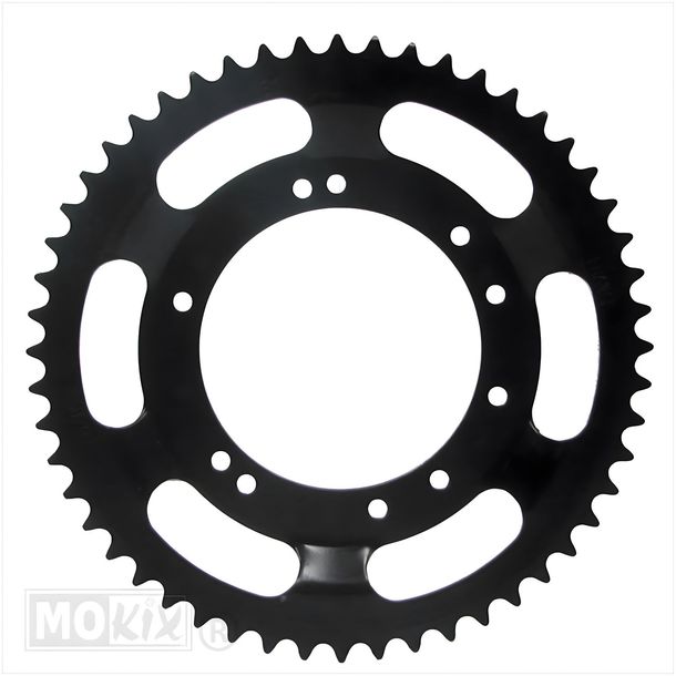 Pignon 98mm D14 10 trous 56 dents, noir pour Peugeot
