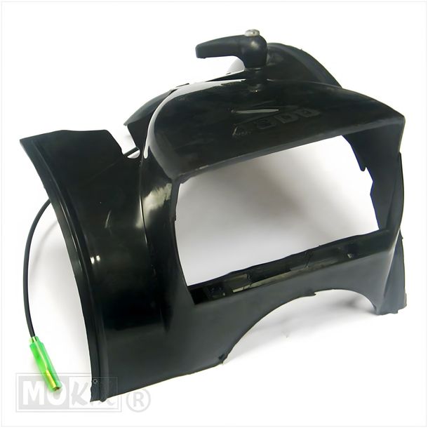 Guarnecido de faros Solex 4800 negro incl. interruptor
