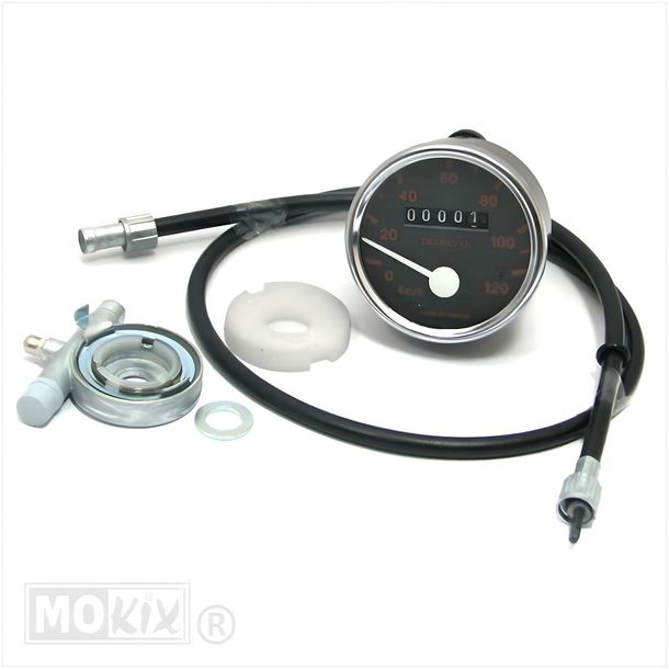 Kit tachymètre compl. 1.7G/72Cm 120Km/H pour Peugeot 103 Sp