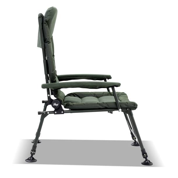 Lucx® Karpfenstuhl Angelstuhl Anglerstuhl Carp Chair Stuhl Grün Like A Big Boss – Bild 3