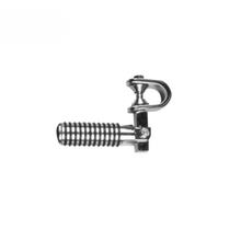 Set poggiapiedi poggiapiedi Vicma cromo spazzolato rotondo universale