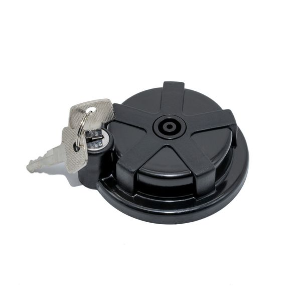 Tappo serbatoio+blocco, nero per Suzuki TSX