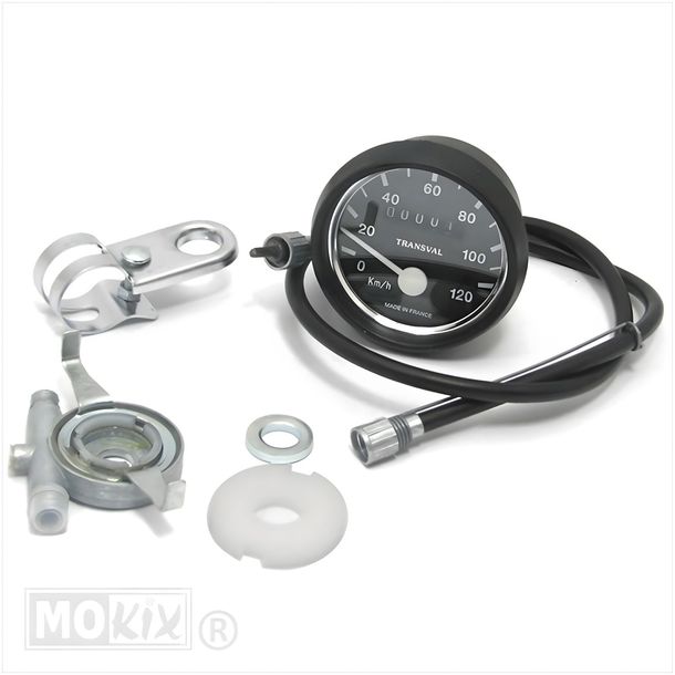Jeu de tachymètres pour Mobylette/MBK Club (1.8D) 120Km/H