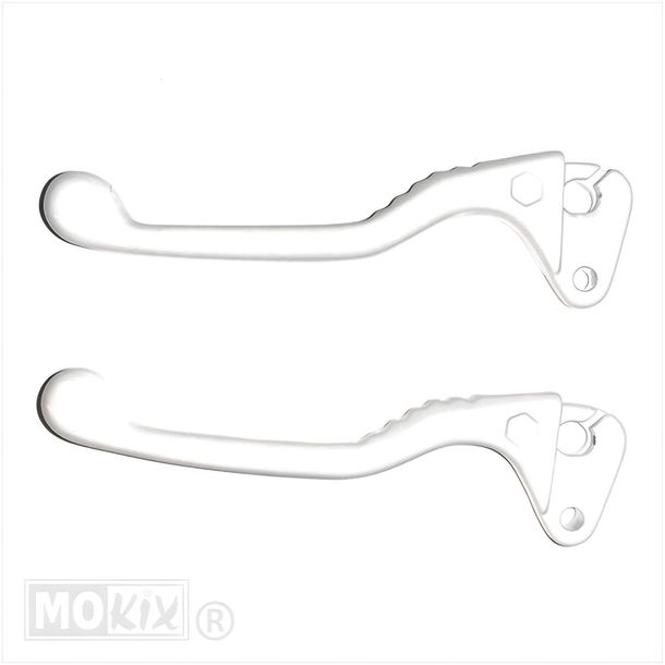 Witte remhendelset voor Vespa Citta Alu