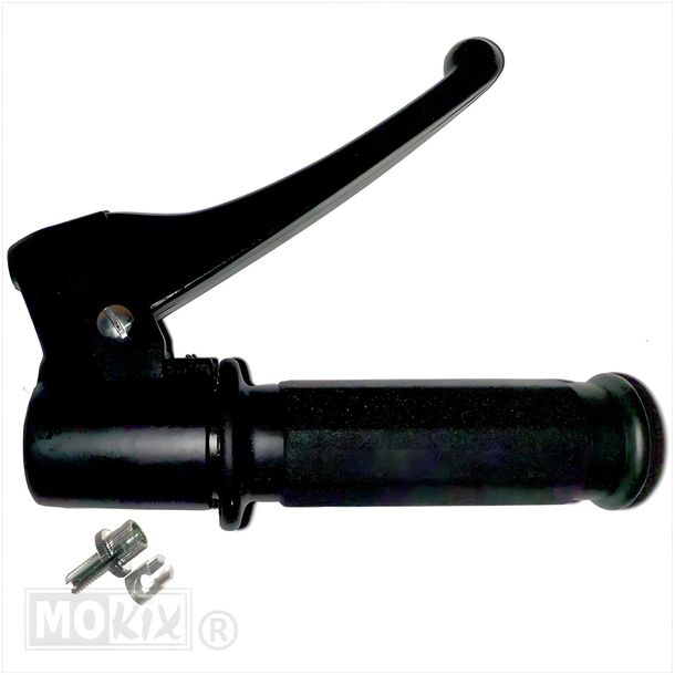 Throttle grip complete incl. lever Vespa Ciao/Si Tommasselli