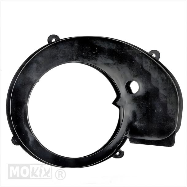 Tapa ventilador Vespa Ciao/Si/Bravo negro CIF