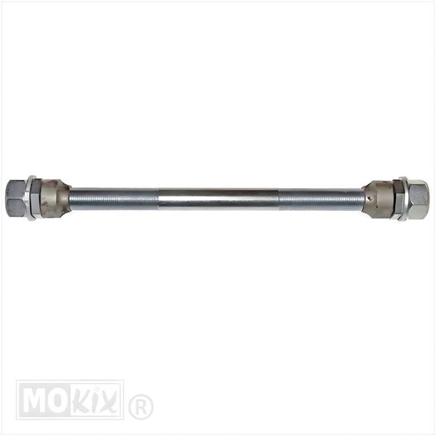 Hinterradachse komplett 12mm A-Qualität für Puch Maxi