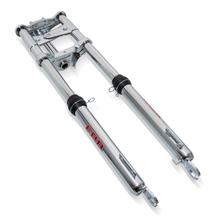 Gabel - Telegabel - Federgabel +10cm EBR, chrom, für Puch Maxi