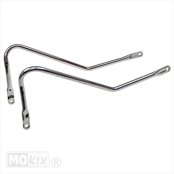 Jeu de barres de carrossage chromées pour Puch Maxi