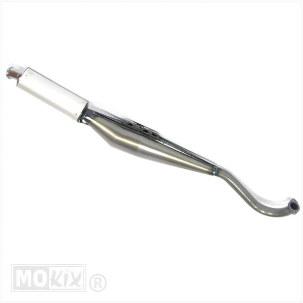 Terminale Puch Maxi Grandprix alluminio trasparente Tecno Racing