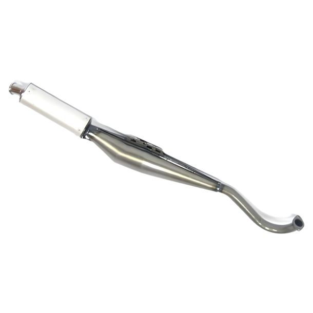 Silencieux Puch Maxi Grandprix aluminium clair Tecno Racing