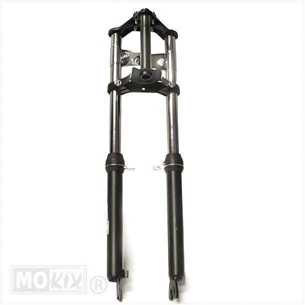 Gabel - Telegabel - Federgabel +10cm EBR, schwarz, für Puch Maxi