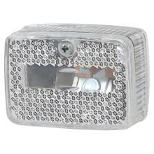 Luz trasera pequeña en cromo/transparente para Puch Maxi