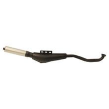 Auspuff Grandprix Aluminium schwarz für Puch Maxi