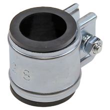 Abrazadera de escape Uni 28mm incl. goma Uni para Sachs