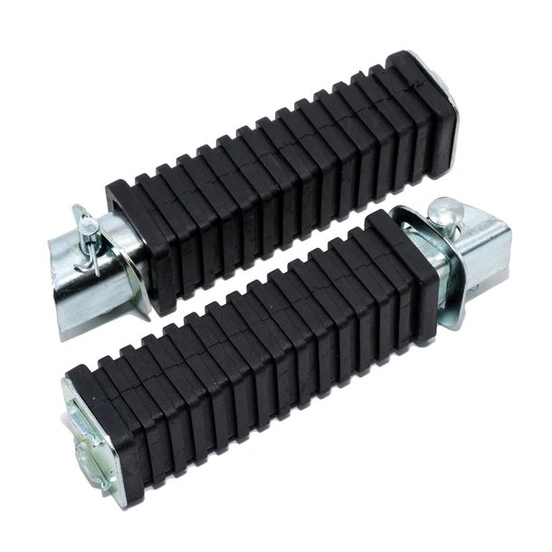 Passenger footrest set for Honda MT/MB black