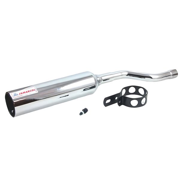 Auspuffeinsatz Jamarcol Schalldämpfereinsatz mit Zulassung, chrom für Honda MT 50