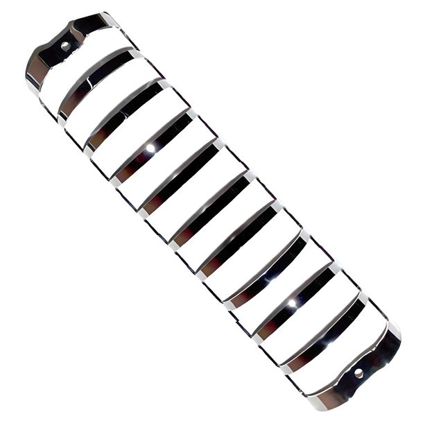 Exhaust heat shield V5 Sport, chrome for Sachs