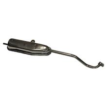 Auspuff schwarz für Vespa Si Std altes Modell