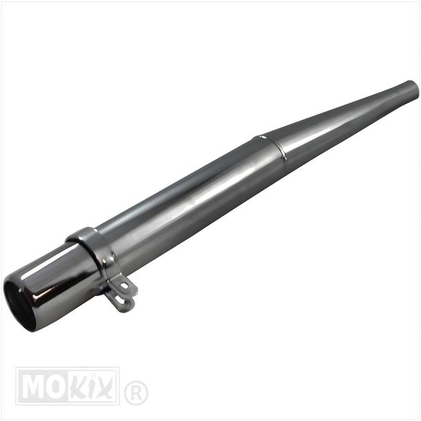 Echappement pour Zündapp Sport coudé 60x26mm