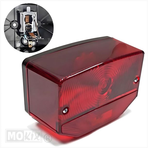 Rear light for Zündapp KS50/80 "83 (529)