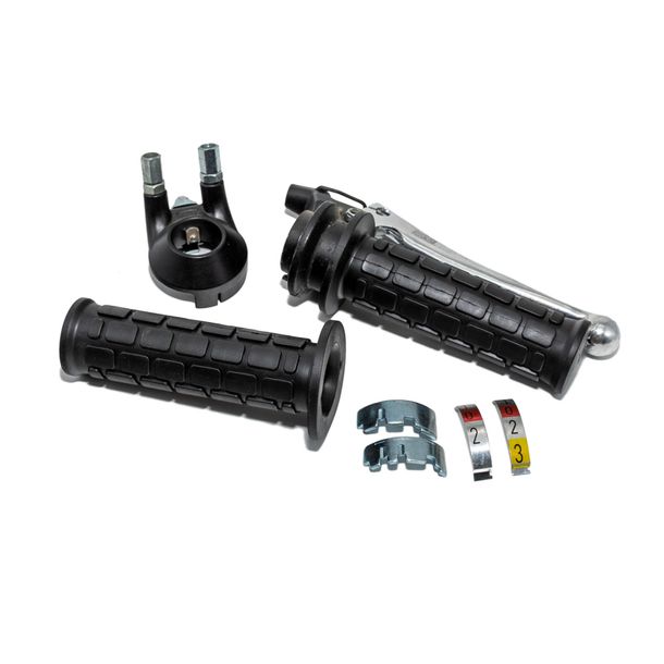 Manopola comando comando comando cambio 2/3 velocità completo, nero per Hercules Prima 3 5S HR1 2 MF