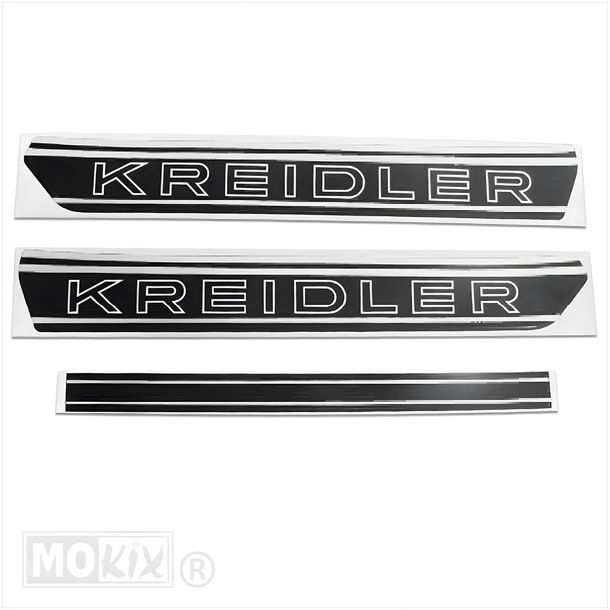 Tanksticker black/white for Kreidler