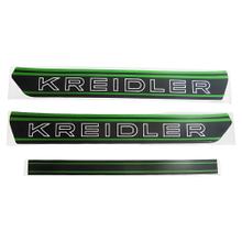 adesivo do tanque preto/verde para Kreidler