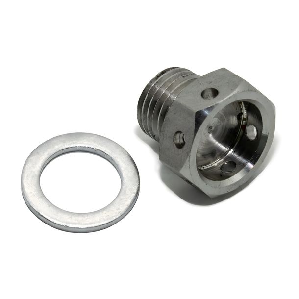 Sealing screw Lambda probe LeoVince exhaust replacement part nut, M12, Racing