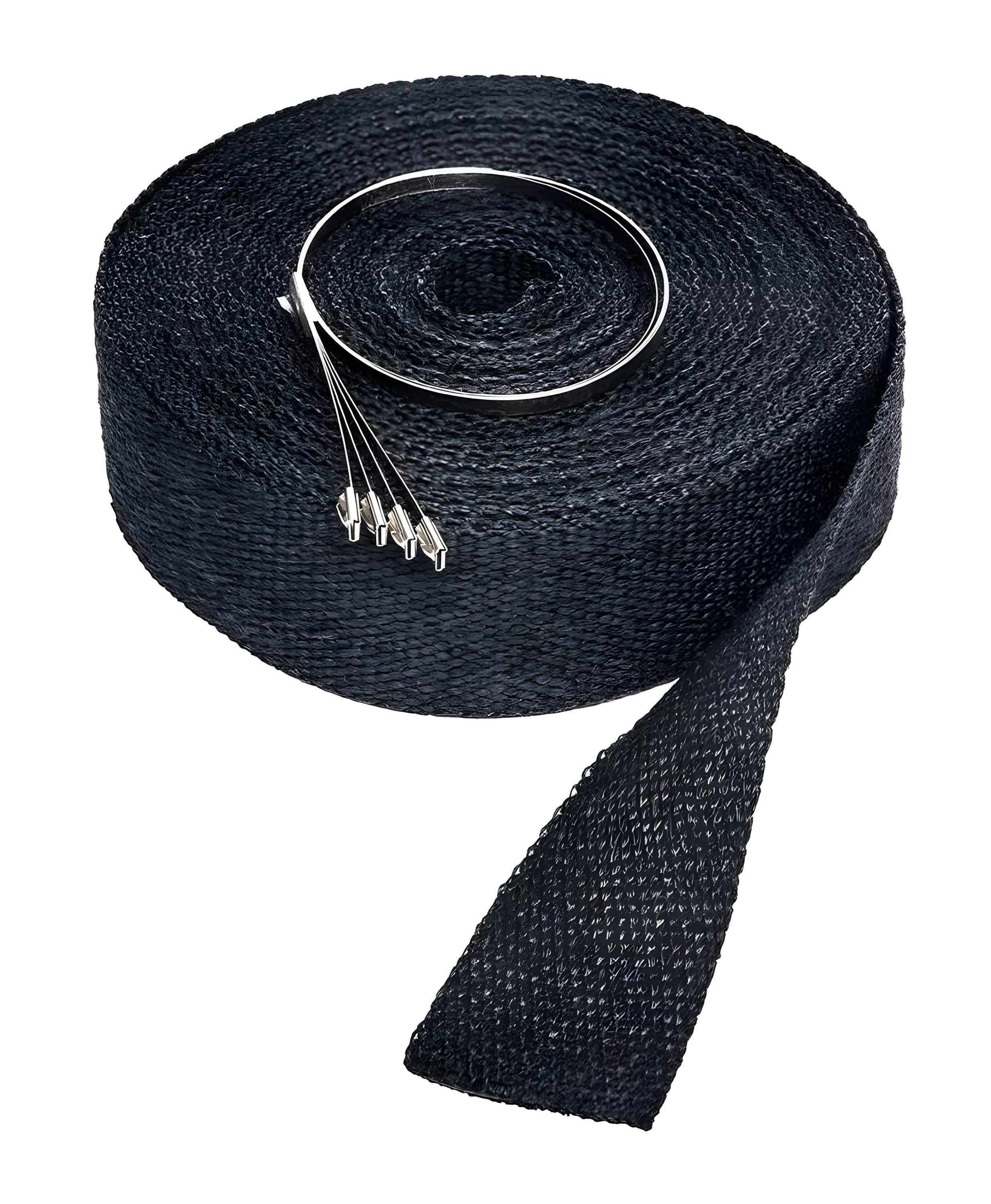 Ruban protection thermique d'échappement / collecteur LeoVince 800° 15m 52mm
