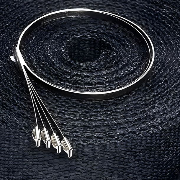 Gewebeband / Hitzeschutzband Auspuff & Krümmer, bis 800° 15m x 52mm schwarz – Bild 2