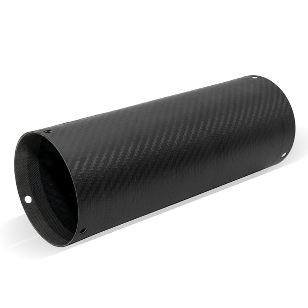 LeoVince muffler cover exhaust replacement part end muffler cover, Ø 90mm 240mm