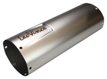 Gaine du silencieux LeoVince, pièce de rechange pour échappement, gaine du silencieux final, 300 mm, droite
