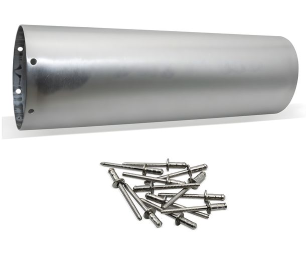 Gaine du silencieux LeoVince, pièce de rechange pour échappement, gaine du silencieux final, 400mm
