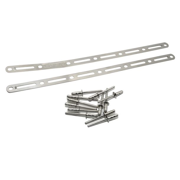Bande de rivets pour pièces de remplacement d'échappement LeoVince avec rivets