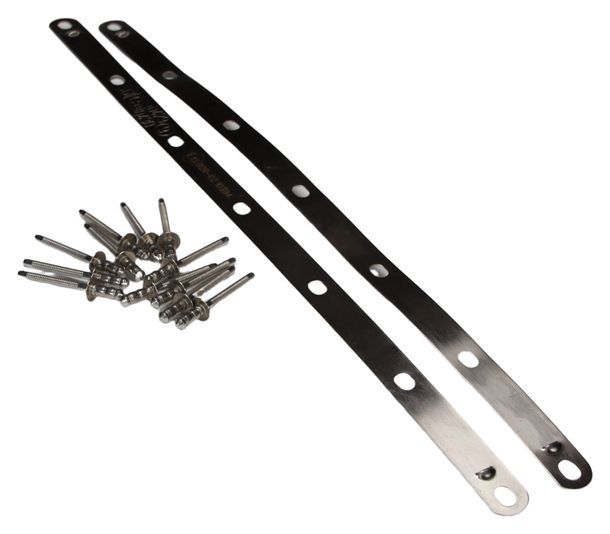 Nietensatz LeoVince Exhaust Replacement Part Nietenband including Nieten for 0430 / 0457 / 10394