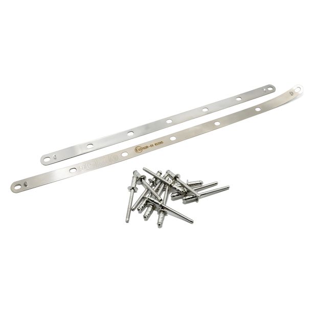 Pop rivet set LeoVince exhaust replacement part rivet strip including rivets for 10057 / 10058 / 10395