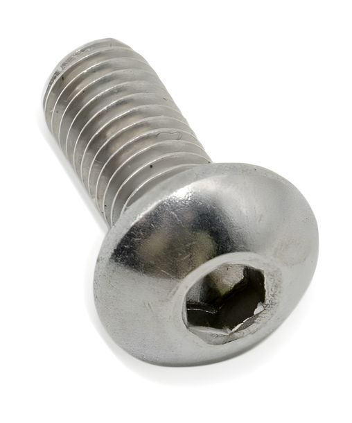 Juego de piezas de repuesto para tornillo de escape LeoVince, escape, acero inoxidable, H-D, M5x12mm