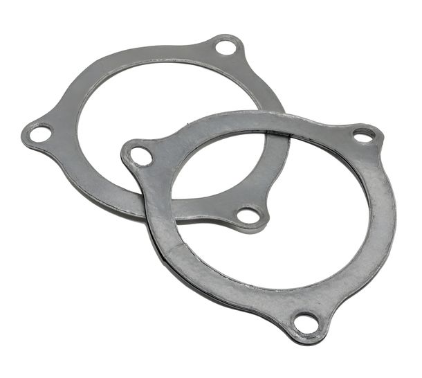 Auspuffdichtung LeoVince Auspuff-Ersatzteil Dichtsatz, M 126,6x80x2mm