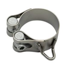 Ghiera di scarico LeoVince, Ricambio per sistema di scarico, Cinghia di fissaggio, Supporto di scarico 43, Acciaio inox