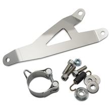 Soporte de escape LeoVince, pieza de repuesto para escape, tornillos, conjunto de soporte para Piaggio MP3 400