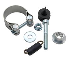 Supporto di scarico LeoVince, ricambio per scarico, viti, set di fissaggio per Honda Integra 700 anno 2013